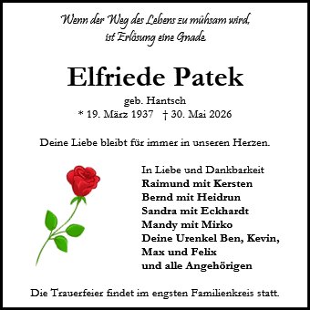 Elfriede Patek