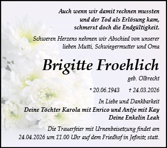 Brigitte Froehlich