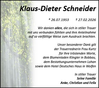 Klaus-Dieter Schneider