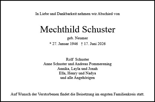Mechthild Schuster