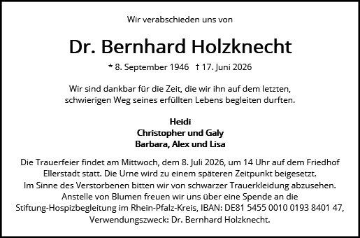 Bernhard Holzknecht