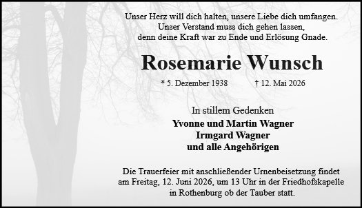 Rosemarie Wunsch