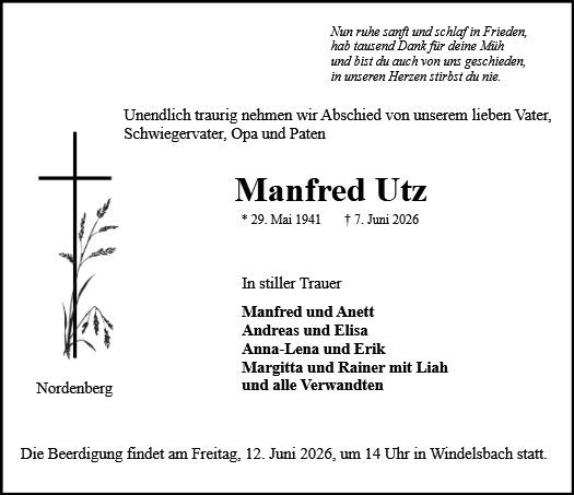 Manfred Utz