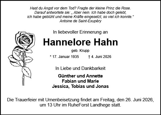 Hannelore Hahn