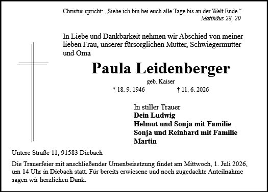 Paula Leidenberger