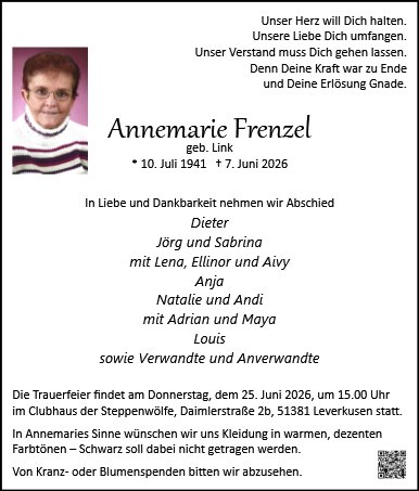 Annemarie Frenzel