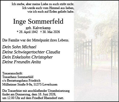 Inge Sommerfeld
