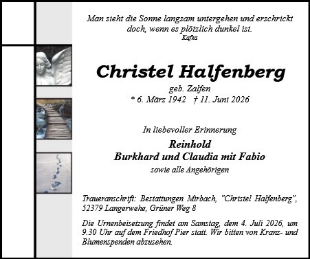Maria Christine Halfenberg