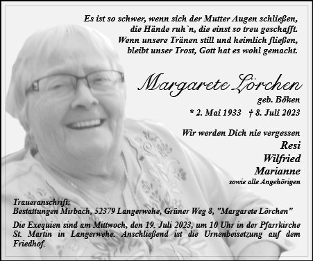 Margarete Lörchen
