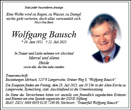 Wolfgang Bausch