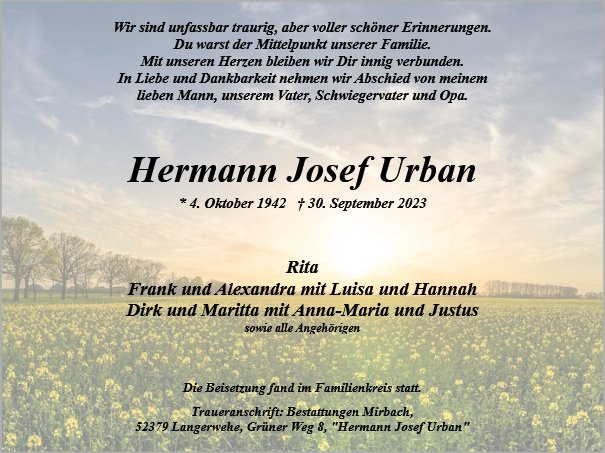 Hermann Josef Urban