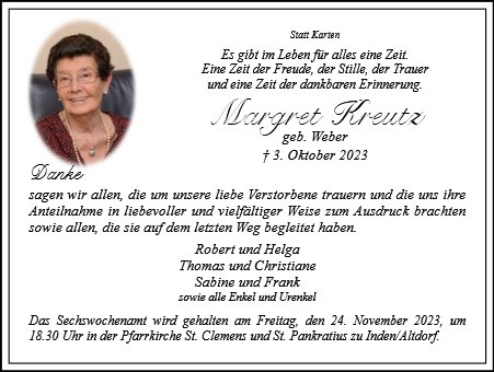 Margaretha Kreutz