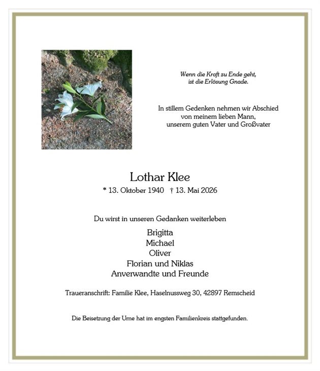 Lothar Klee
