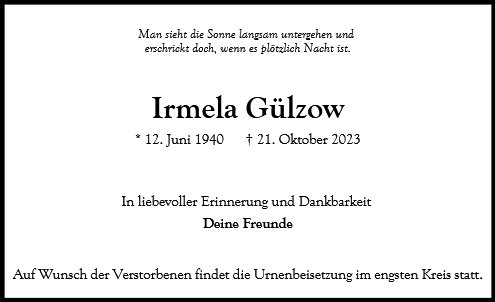 Irmela Gülzow