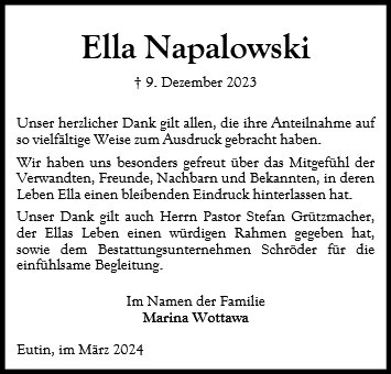 Ella Napalowski