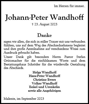 Johann-Peter Wandhoff