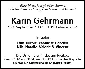 Karin Gehrmann