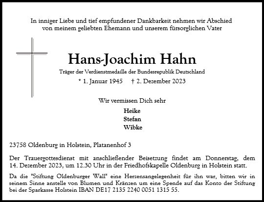 Hans-Joachim Hahn