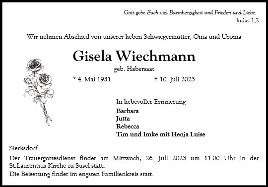 Gisela Wiechmann