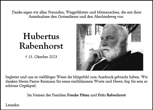 Hubertus Rabenhorst