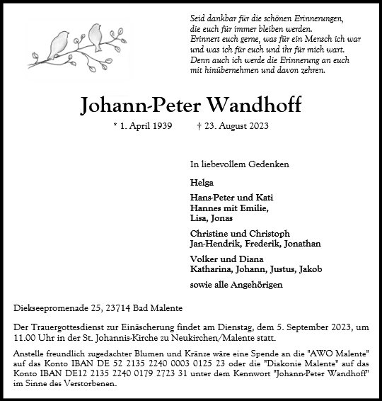 Johann-Peter Wandhoff