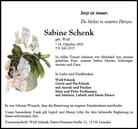 Sabine Schenk