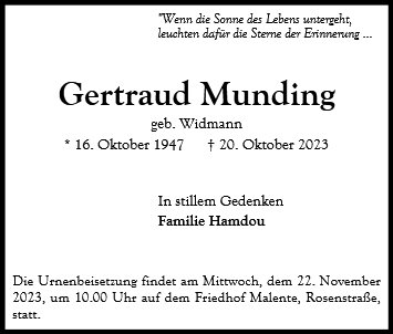 Gertraud Munding