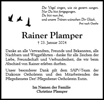 Rainer Plamper
