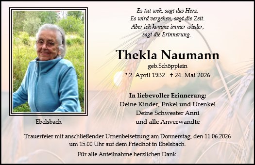Thekla Naumann