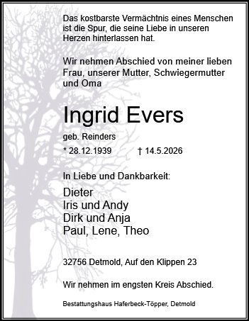 Ingrid Evers