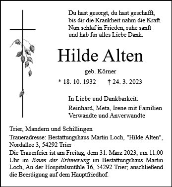 Hildegard Alten