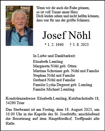 Josef Nöhl