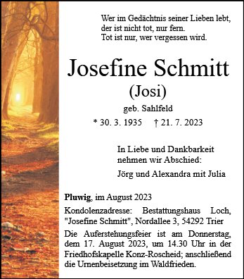Josefine Schmitt