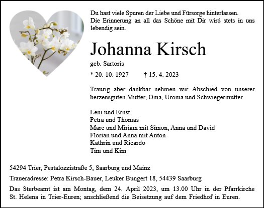 Johanna Kirsch