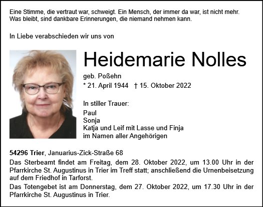 Heidemarie Nolles