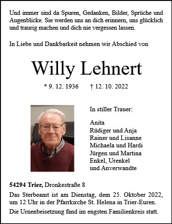 Willy Lehnert