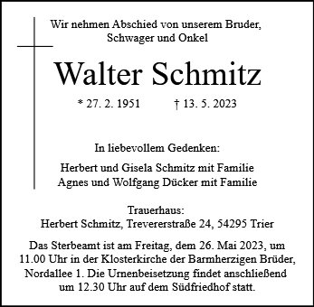 Walter Schmitz