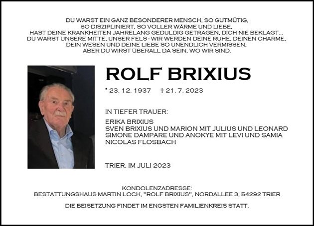 Rolf Brixius