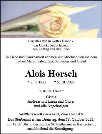 Alois Horsch