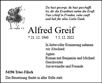 Alfred Greif