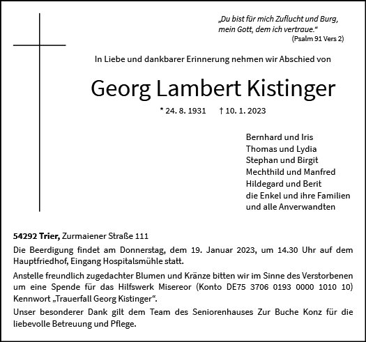 Georg Kistinger