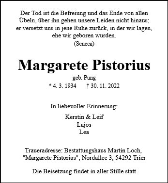 Margarete Pistorius