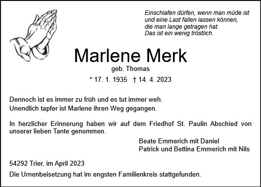 Marlene Merk