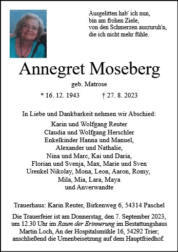 Annegret Moseberg