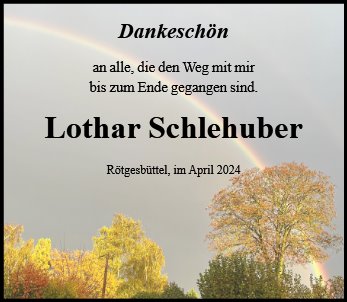 Lothar Schlehuber