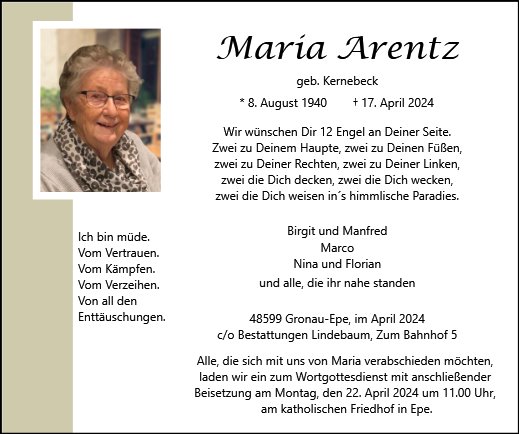 Maria Arentz