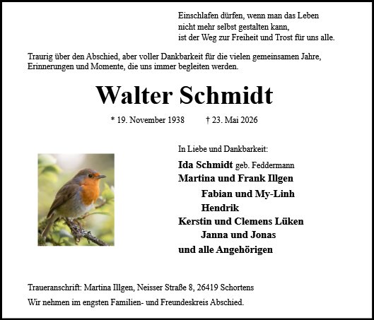 Walter Schmidt