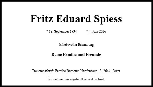 Fritz Spiess