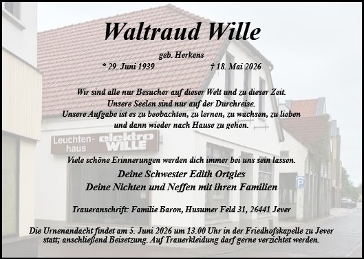 Waltraud Wille