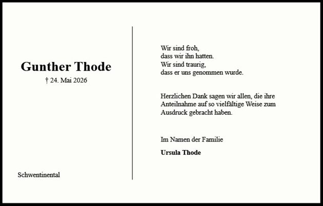 Gunther Thode